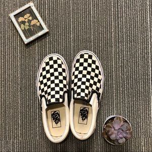 Checkered Slip-on Vans